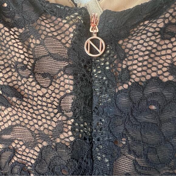 Nookie Black Lace Midi Dress - Picture 6 of 7